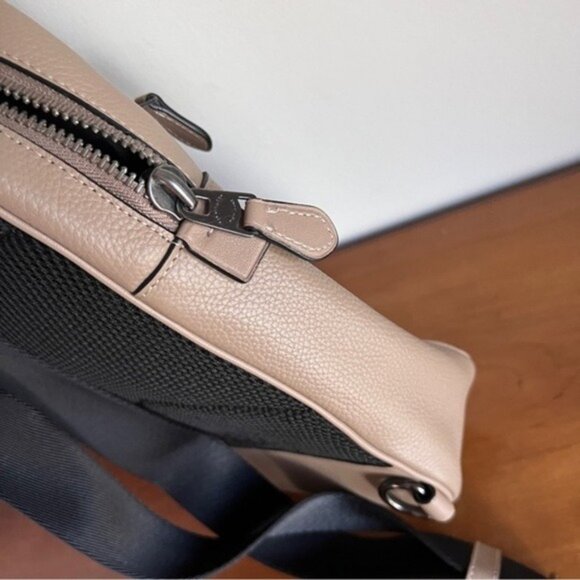 Coach Metropolitan Suede Leather One Strap Backpack - Picture 6 of 12